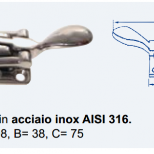 CHIUSURA INOX 316
